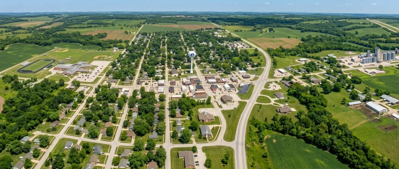 Ashland MO aerial view