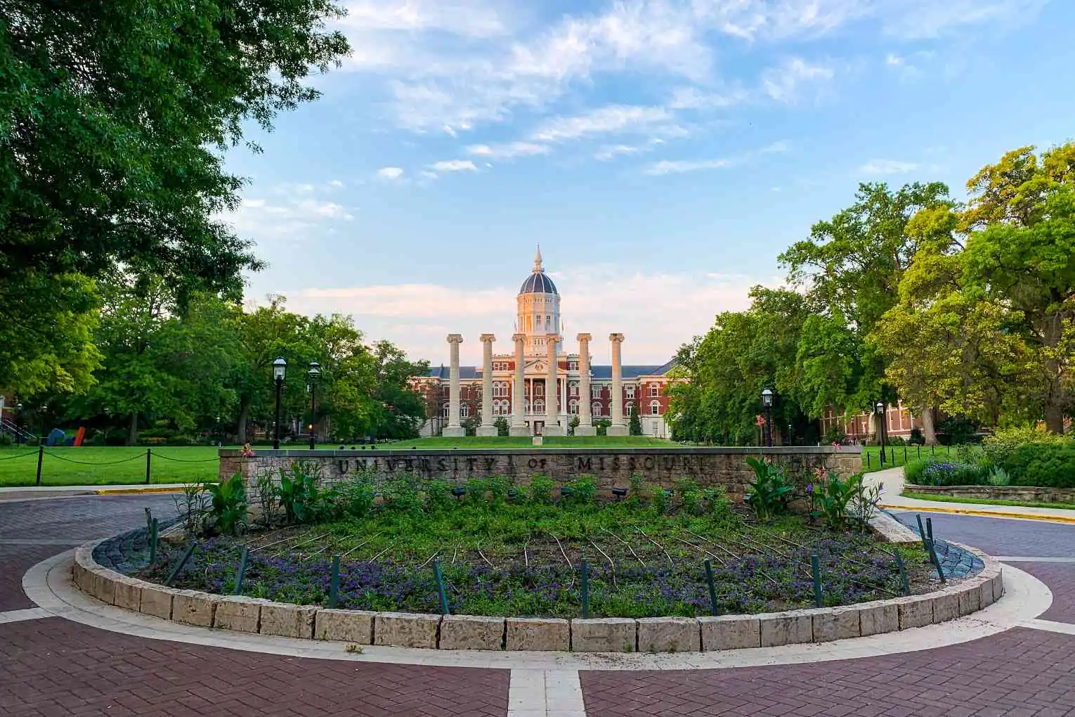 Columbia Missouri University of Missouri Historic Columns